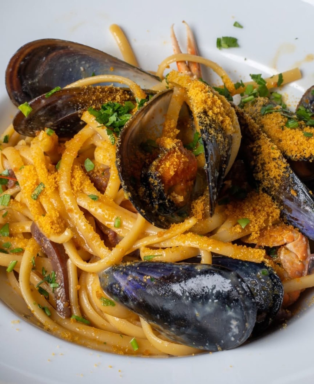 Spaghetti vongole e bottarga