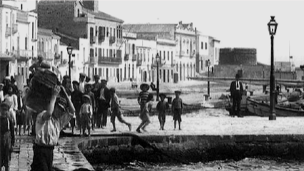 Foto storica dei pescatori di Carloforte