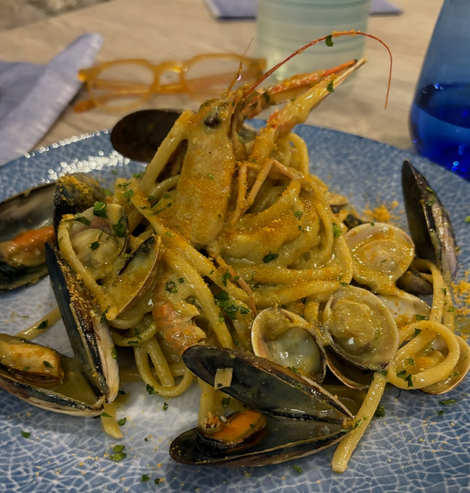 Tagiatelle alla Carbonara di Mare